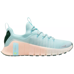 Nike Women's Free Metcon 6 Training Shoes, Glacier Blue/Metal Silver