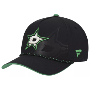 NHL Adult Dallas Stars Black 2026 Draft A-Frame Snapback Adjustable Hat, Men's