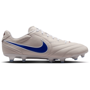 Nike Tiempo Ligera Pro FG Soccer Cleats, M9/W10.5, White/Blue
