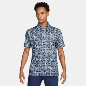 Nike Nike Men's Par Dri-FIT Tartan Camo Print Golf Polo, Medium, Diffused Blue - $97.50 at DICK'S Sporting Goods