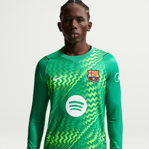 Nike Adult FC Barcelona 2026 Home Goalkeeper Jersey, Men's, Medium, Green