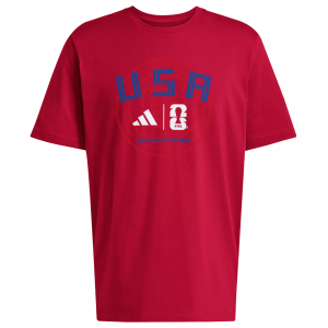 Adidas adidas Adult USMNT Red 2026 Qualifier T-Shirt, Men's, Small - $16.48 at DICK'S Sporting Goods