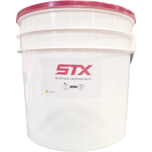 Stx STX Lacrosse Ball Bucket - 36 Count, White - $129.99 at DICK'S Sporting Goods