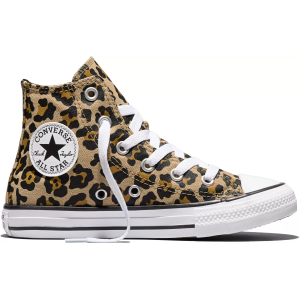 Converse Kids' Preschool Chuck Taylor All-Star High Top Shoes, Size 1, Hay Day/Honey Stick/Black