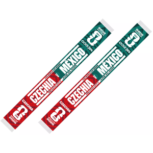 Global Scarves Global Scarves Czechia VS Mexico 2026 FIFA World Cup Matchup Scarf, Men's, Multi - $40.00 at DICK'S Sporting Goods