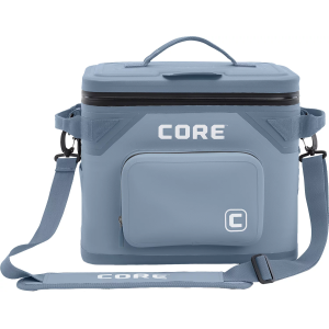 CORE CLIMAKEEP Magnetic 18-Can Soft Cooler, Blue