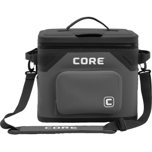CORE CLIMAKEEP Magnetic 18-Can Soft Cooler, Charcoal