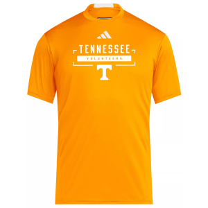 adidas Men's Tennessee Volunteers Bright Orange D4T Icon T-Shirt, Small