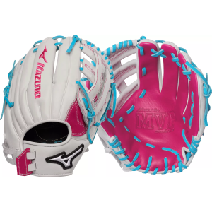 Mizuno Mizuno 12" MVP Select Series Fastpitch Glove, Women's, White/Pink - $129.99 at DICK'S Sporting Goods