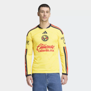 adidas Adult Club America Yellow 2026 Home Replica Jersey, Men's, Small
