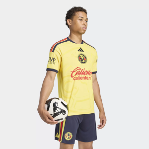 adidas Adult Club America Yellow 2026 Home Replica Jersey, Men's, Small