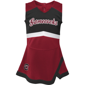 Gen2 Girls' South Carolina Gamecocks Garnet Cheer Dress, Size 4, Red