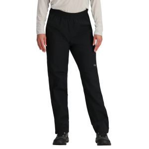 Outdoor Research Women's Stratoburst Stretch Rain Pants, Large, Black