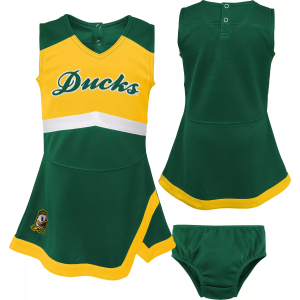 Gen2 Toddler Girls' Oregon Ducks Green Cheer Dress, 4T