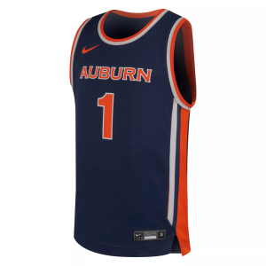 Nike Nike Youth Auburn Tigers Navy Replica Basketball Jersey, XL, Blue - $80.00 at DICK'S Sporting Goods