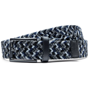 Nike Men's Multi Stretch Woven Golf Belt, Large, Black Multi
