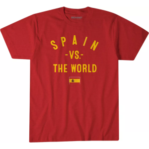 Breakingt BreakingT Youth Spain "Spain VS The World" T-Shirt, Small, Red - $12.73 at DICK'S Sporting Goods