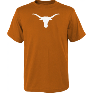 Gen2 Youth Texas Longhorns Orange Primary Logo T-Shirt, Medium