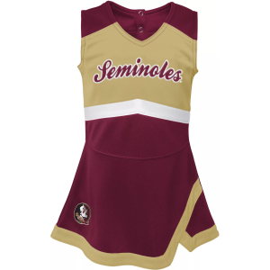 Gen2 Girls' Florida State Seminoles Garnet Cheer Dress, Size 4, Red