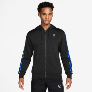 Nike Adult Inter Milan Black 2026 Fleece Hoodie, Men's, Large