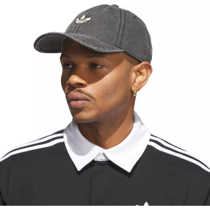 adidas en's OG Italian Dye Snapback Hat, Men's, Black/Off White