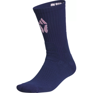 adidas Select 2.0 Crew Socks, Men's, Medium, Dark Blue/Frost Pink