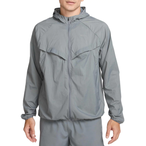 Nike Men's Stride Repel UV Running Jacket, Small, Smoke Grey