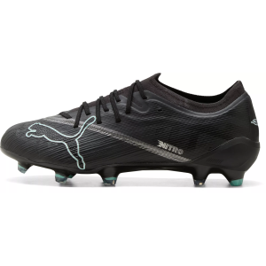 PUMA Ultra Nitro 7 Pro FG Soccer Cleats, M12/W13.5, Black/Green