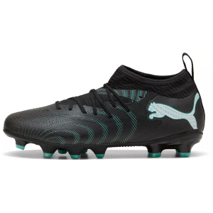 PUMAKids'Future9MatchFG/AGSoccerCleats,Size2.5,Black/Mint/White