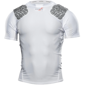 Zoombang Zoombang Adult Shoulder Short Sleeve Lacrosse Shirt, Men's, Large, White - $64.99 at DICK'S Sporting Goods