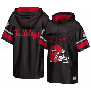 NCAA Youth Georgia Bulldogs Red N-Zone Hoodie, Medium