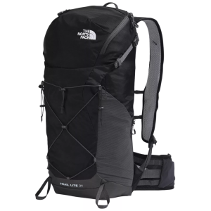 The North Face Trail Lite 24L Pack, Men's, Small/Medium, TNF Black/Asphalt Grey