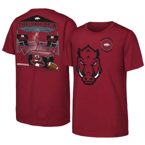 NCAA Youth Arkansas Razorbacks Red Tailgater T-Shirt, Small