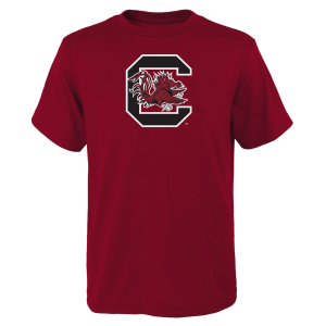 Outerstuff Youth South Carolina Gamecocks Garnet Primary Logo T-Shirt, Medium, Red