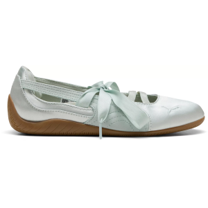 PUMA Women's Speedcat Suede Ballet Shoes, Size 8, Etoile Creme De Mint/Gum