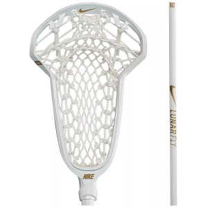 Nike Nike Women's Lunar Fly Complete Lacrosse Stick, White/Gold - $249.99 at DICK'S Sporting Goods