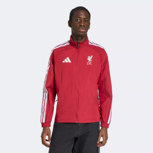 adidas Adult Liverpool 2026 Maroon Anthem Full Zip Jacket, Men's, Small, Red