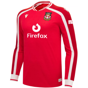 Macron Macron Youth Wrexham 2026 Home Long Sleeve Replica Jersey, XL, Red - $115.00 at DICK'S Sporting Goods