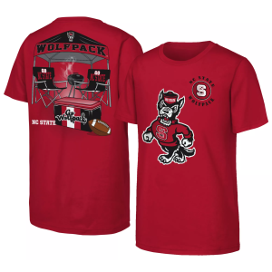 Outerstuff Youth NC State Wolfpack Red Tailgaiter T-Shirt, Small