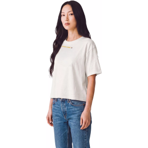 Lusso Women's Denver Summit FC Off White Boxy T-Shirt, XL