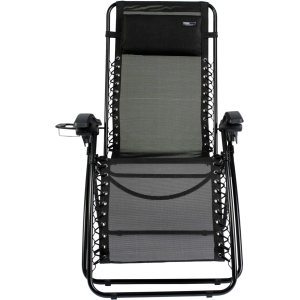 TravelChair Lounge Lizard Chair, Black