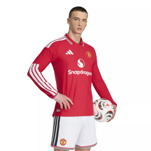 adidas Adult Manchester United Red 2026 Home Authentic Jersey, Men's, XL