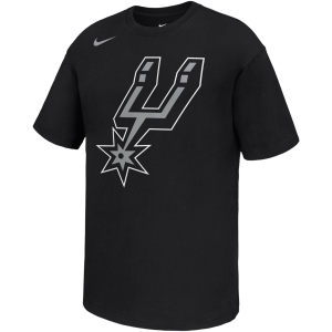 Nike Men's San Antonio Spurs Black Max 90 Logo T-Shirt, Medium