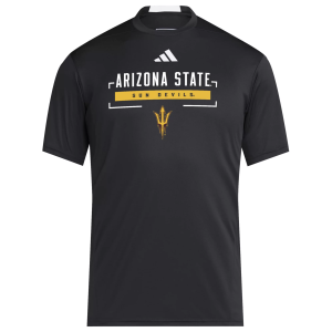 adidas Men's Arizona State Sun Devils Black D4T Icon T-Shirt, Small