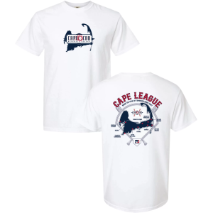 Soft As A Grape Soft As A Grape Adult Cape Cod Baseball League 2 Hit T-Shirt, Men's, Small, White - $35.00 at DICK'S Sporting Goods