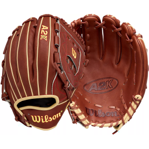 Wilson 12" C12 A2K Series Glove, Men's, Brown/Blonde