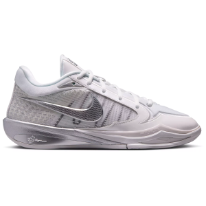Nike Kids' Grade School Sabrina 4 'Light Work' Basketball Shoes, White/Silver/Black