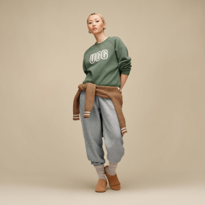 Ugg UGG Women's Logo Crewneck, XL, Green Stone - $98.00 at DICK'S Sporting Goods