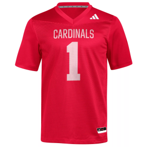 adidas Men's Louisville Cardinals Team Power Red Tailgate Jersey, Large