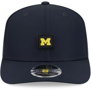 New Era Adult Michigan Wolverines Navy Micro Badge 9Seventy Adjustable Hat, Men's, Blue